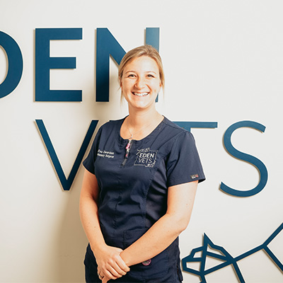 Eden Vets - Meet the team - Eve Dearden Advanced Practioner in Small Animal Medicine